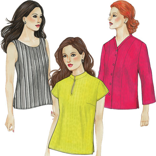 Mixit Tank, Top, Shirt Pattern